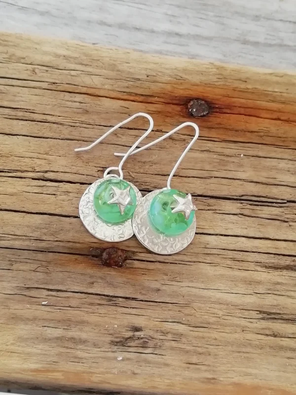 Silver or Gold Drop Earrings