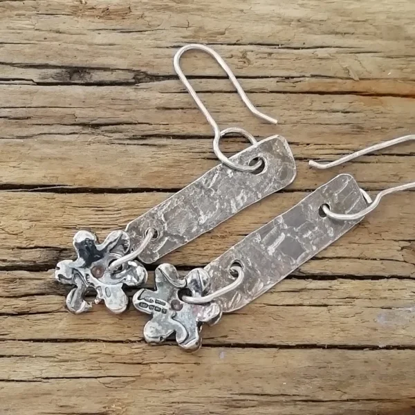 Bespoke Sterling Silver Earrings