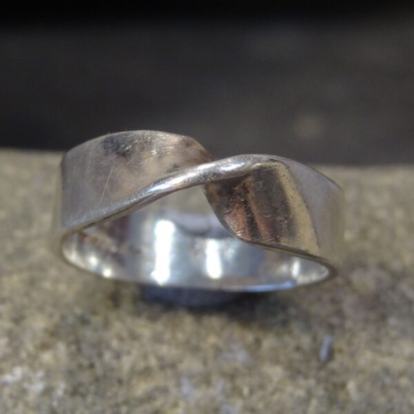Sterling Silver Twist Ring