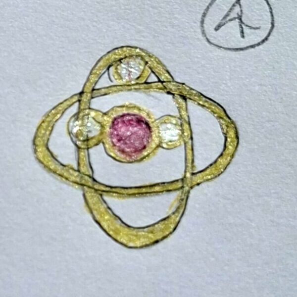 Gillian's Bespoke Eternity Pendant