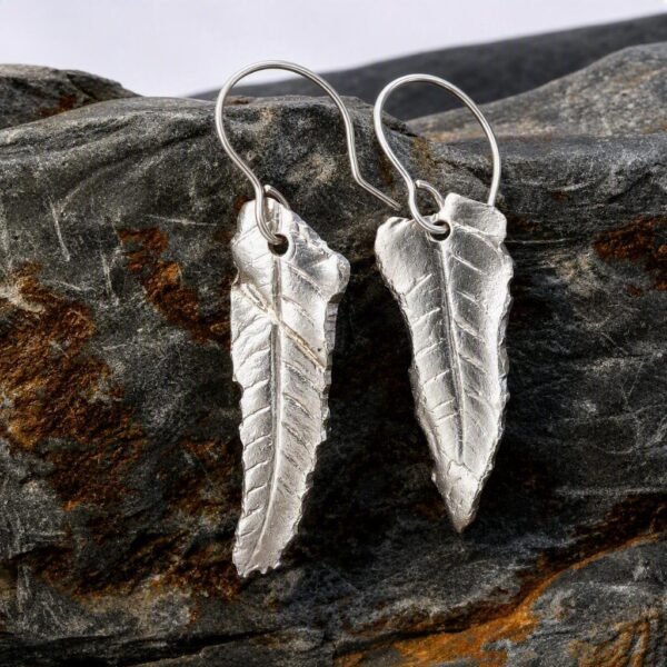 Rhedyn Fern Earrings